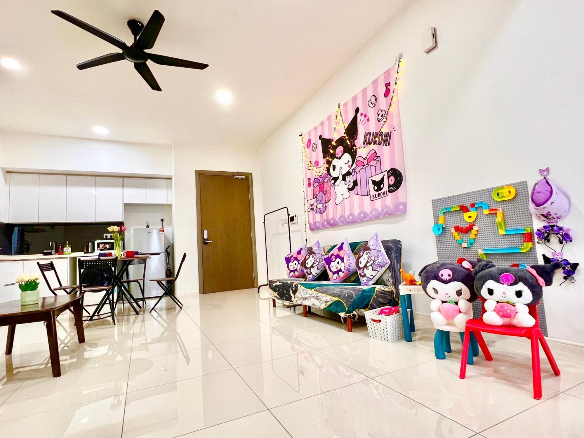 Kuromi Theme Suite For Families- 3Min Drive Legoland & Ecobotanic Nusajaya  Exterior photo